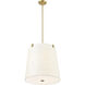 Weston 5 Light 18 inch Modern Gold Pendant Ceiling Light