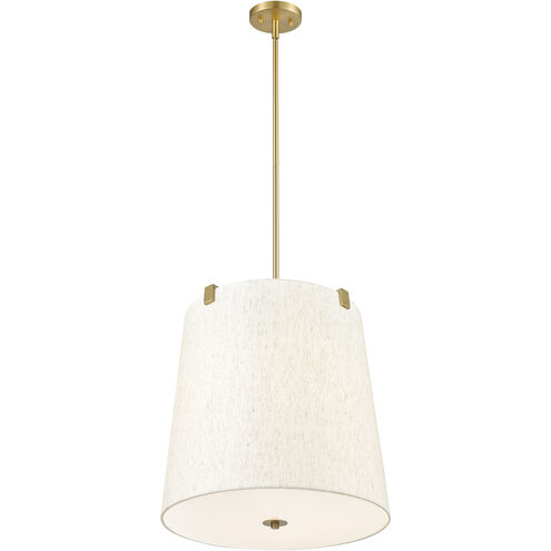 Weston 5 Light 18 inch Modern Gold Pendant Ceiling Light