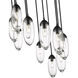 Arden 11 Light 24 inch Matte Black Chandelier Ceiling Light