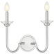 Allistair Wall Sconce Wall Light in Brushed Nickel