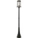 Millworks 2 Light 14.25 inch Post Light & Accessory
