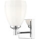 Oren 1 Light 6.5 inch Chrome Bath Vanity Light Wall Light