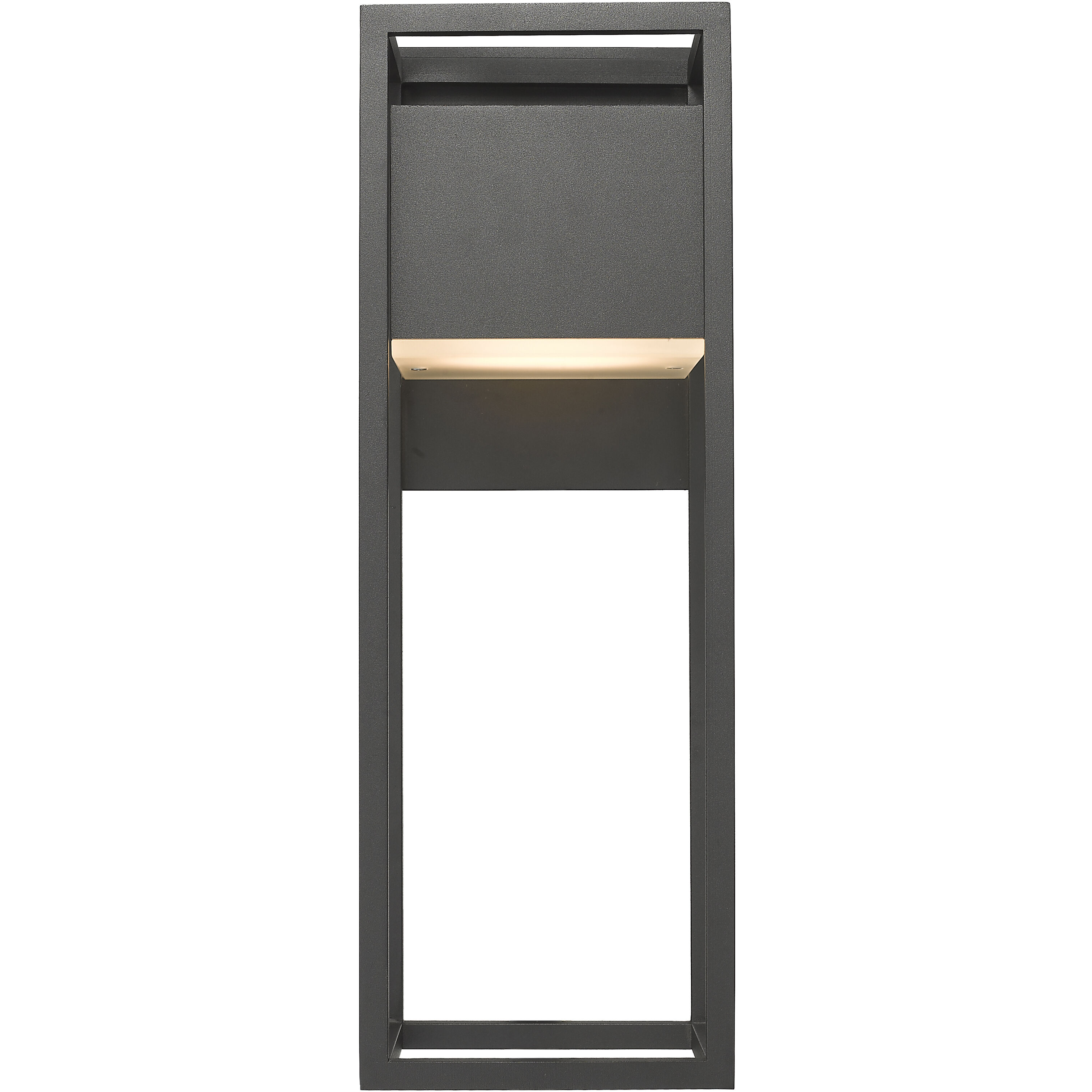 Barwick LED 18.25 inch Black Outdoor Wall Light