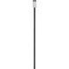 Leland LED 137.25 inch Sand Black Outdoor Post Mounted Fixture