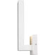 Edge LED 12 inch White Outdoor Wall Light