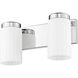 Burk 2 Light 13.75 inch Chrome Bath Vanity Light Wall Light