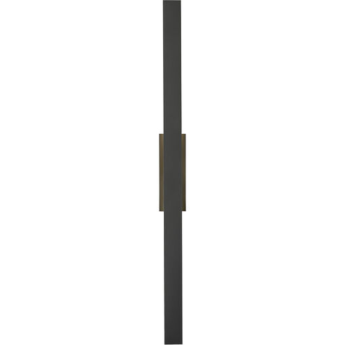 Stylet LED 3.75 inch Sand Black Outdoor Wall Light