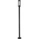 Glenwood 1 Light 88.75 inch Black Outdoor Post Mounted Fixture