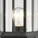 Annex 1 Light 21.5 inch Black Outdoor Pier Mounted Fixture