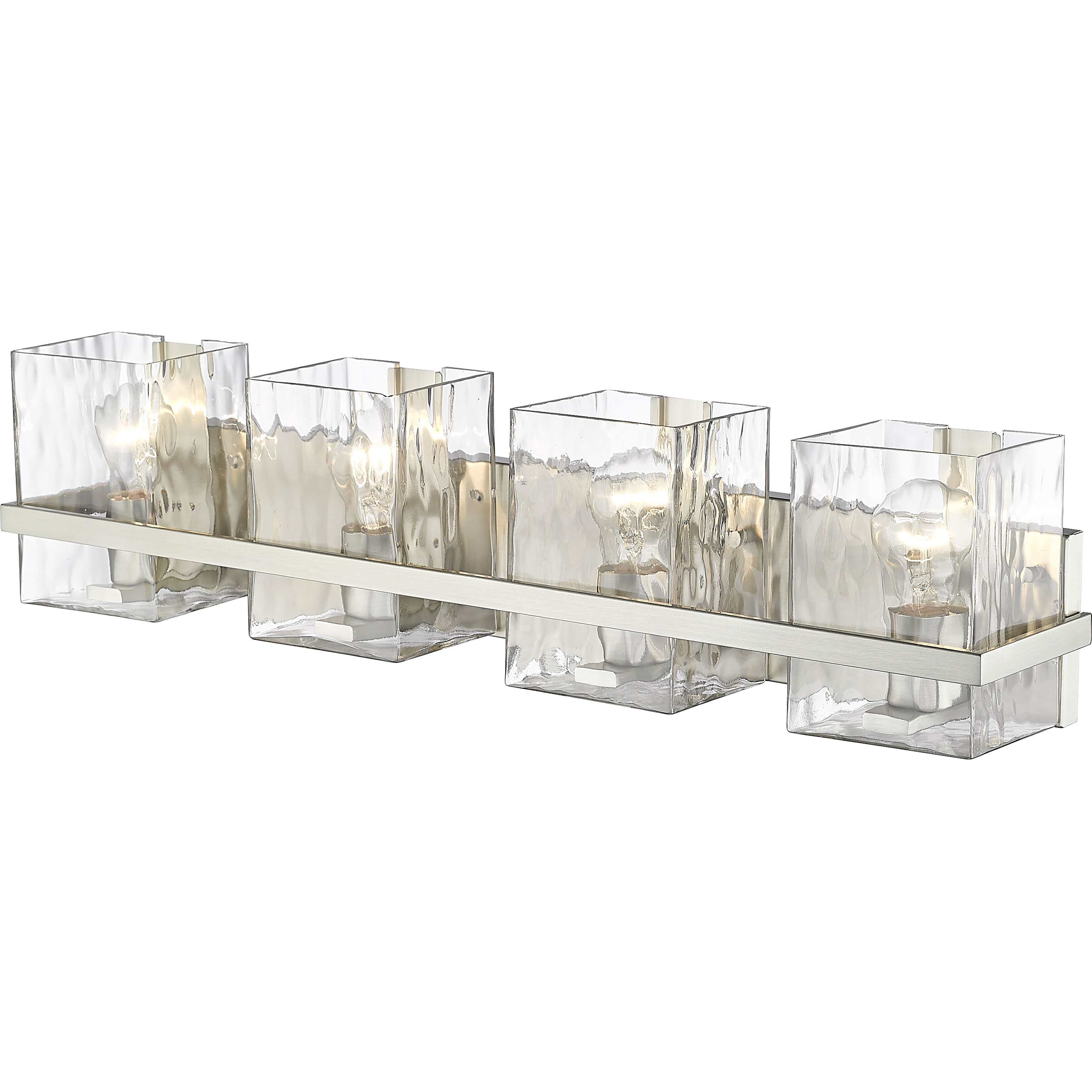 Bennington 4 Light 29.25 inch Brushed Nickel Vanity Wall Light