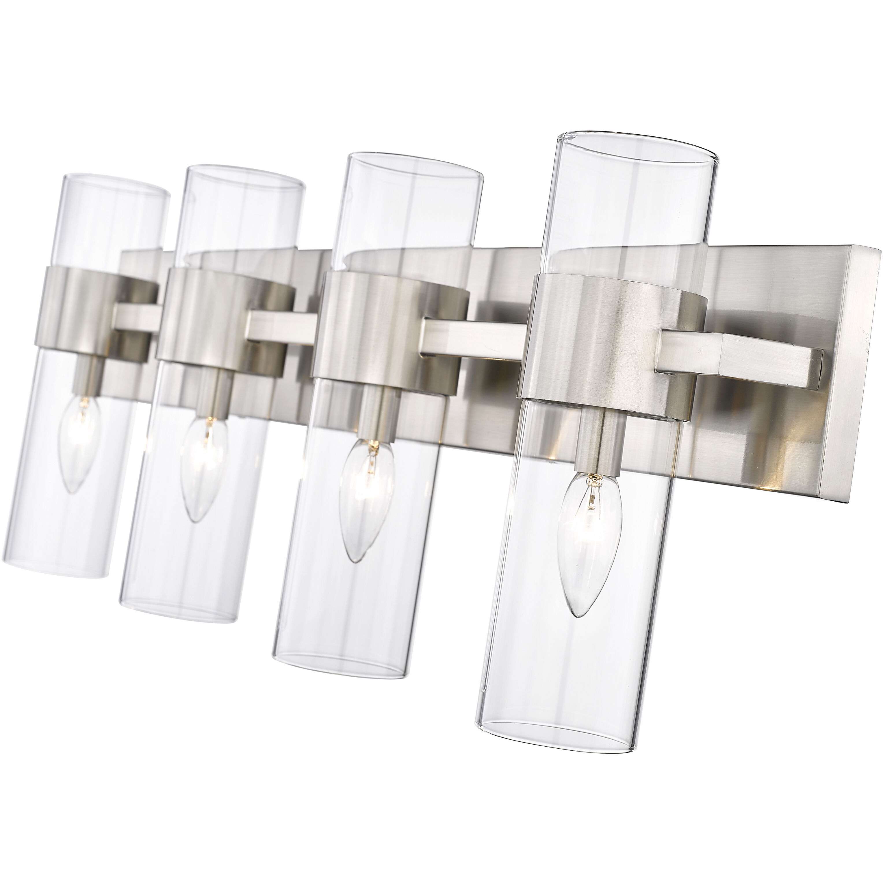 Lawson 4 Light 32 inch Brushed Nickel Vanity Wall Light