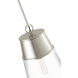 Wentworth 1 Light 11.5 inch Brushed Nickel Pendant Ceiling Light
