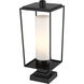 Sheridan 1 Light 24.75 inch Black Outdoor Pier Mounted Fixture