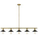 Casa 5 Light 8.00 inch Island Light