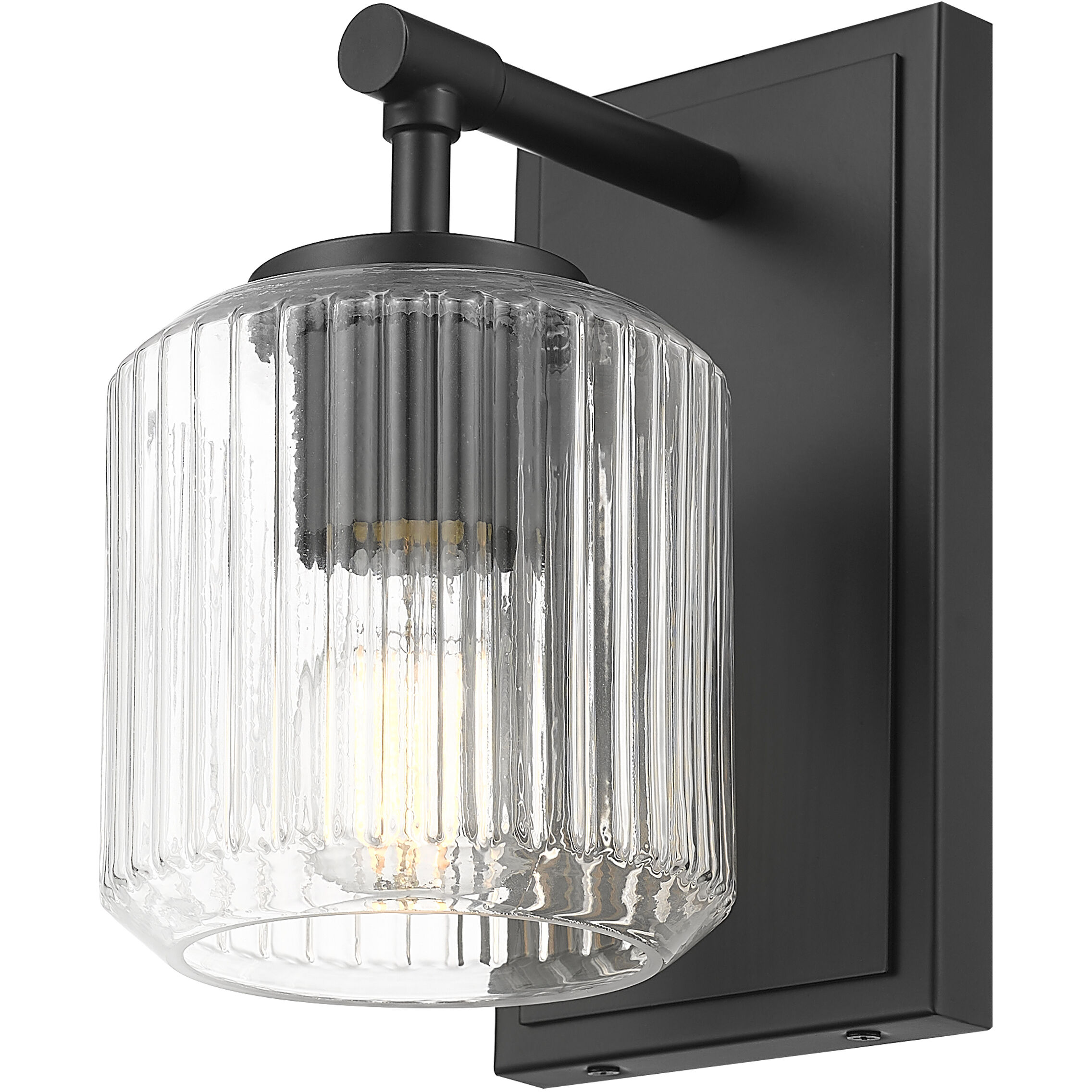 Landon Wall Sconce Wall Light in Matte Black