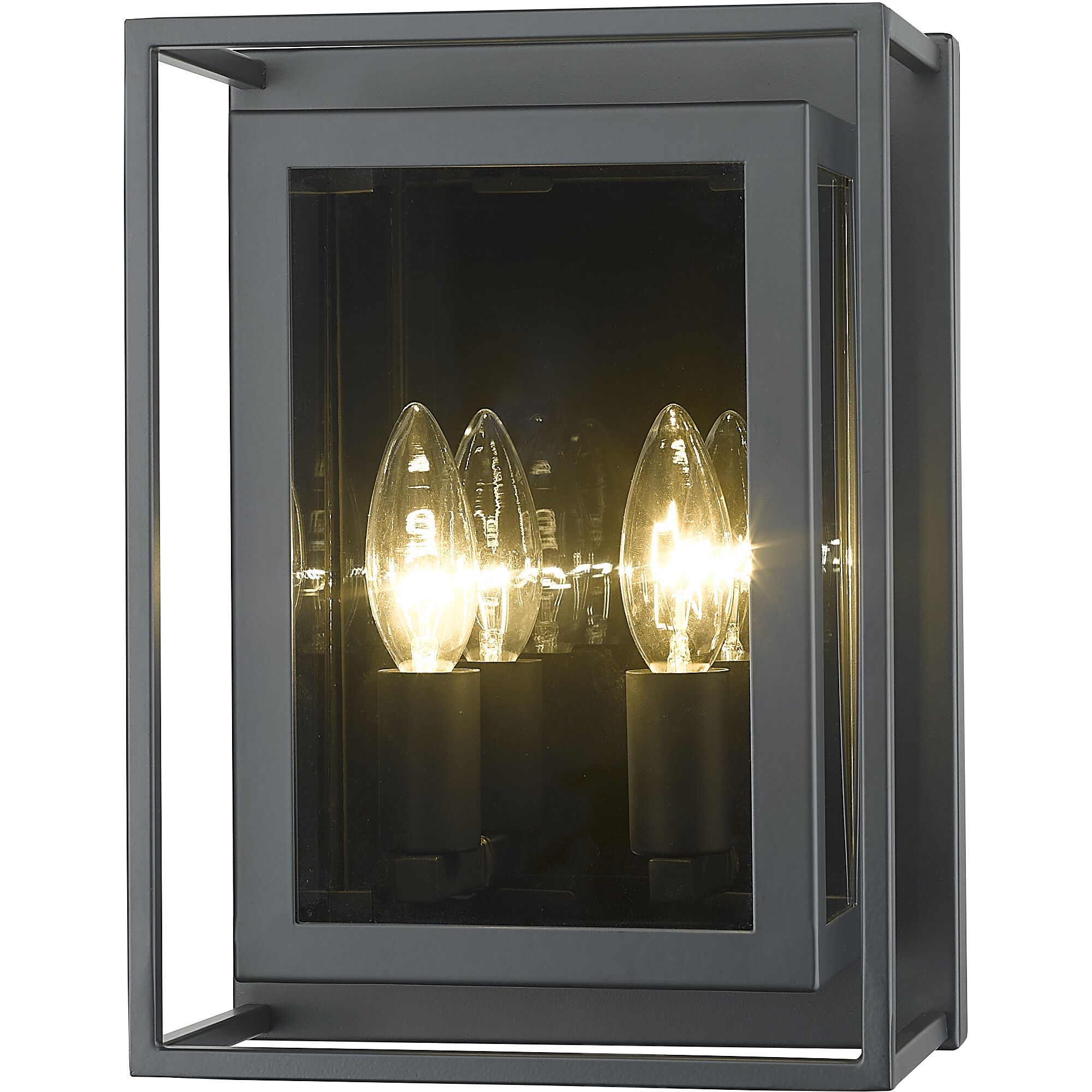 Infinity 2 Light 8.25 inch Misty Charcoal Wall Sconce Wall Light