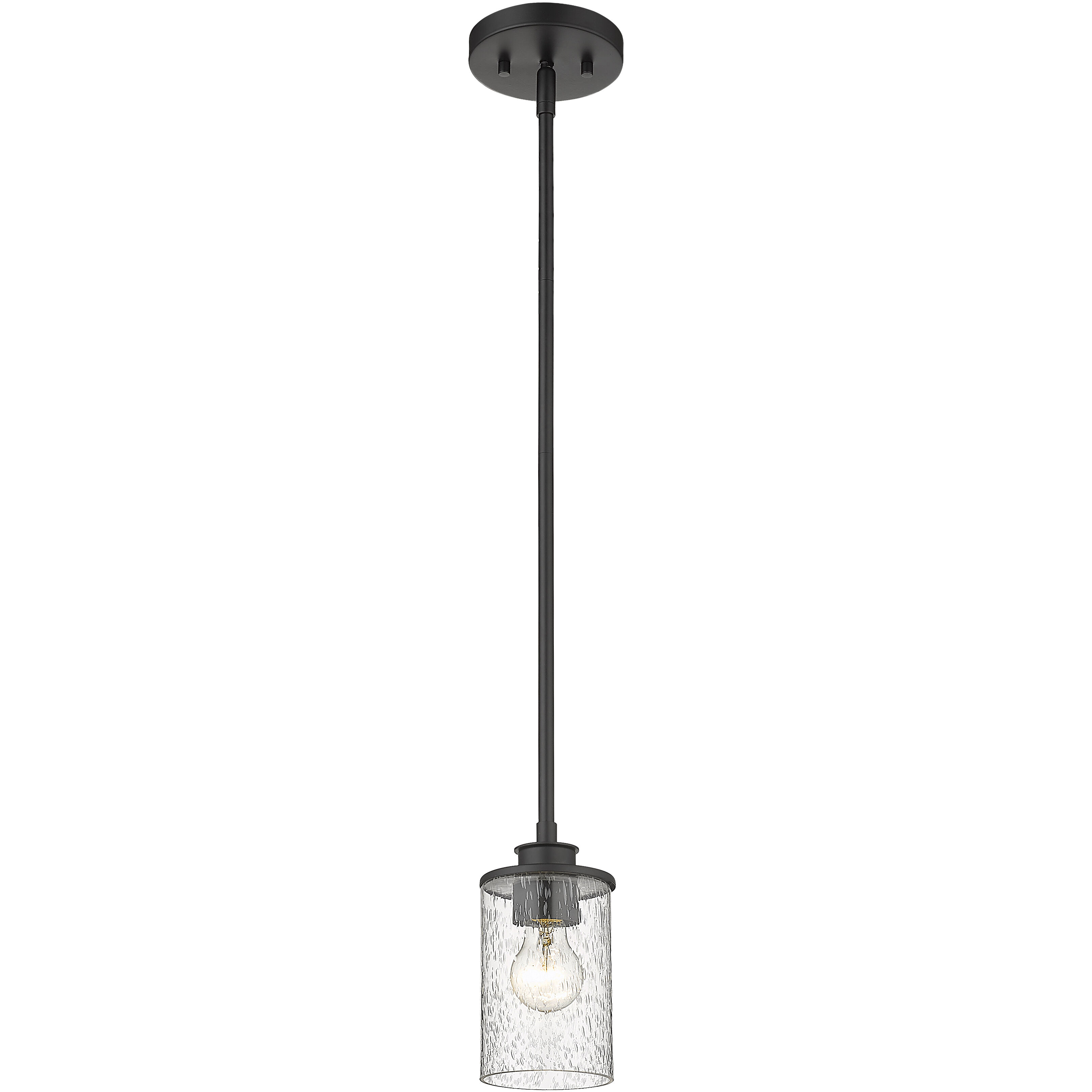 Beckett 1 Light 5.25 inch Matte Black Pendant Ceiling Light
