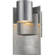 Amador Outdoor Wall Light in Silver