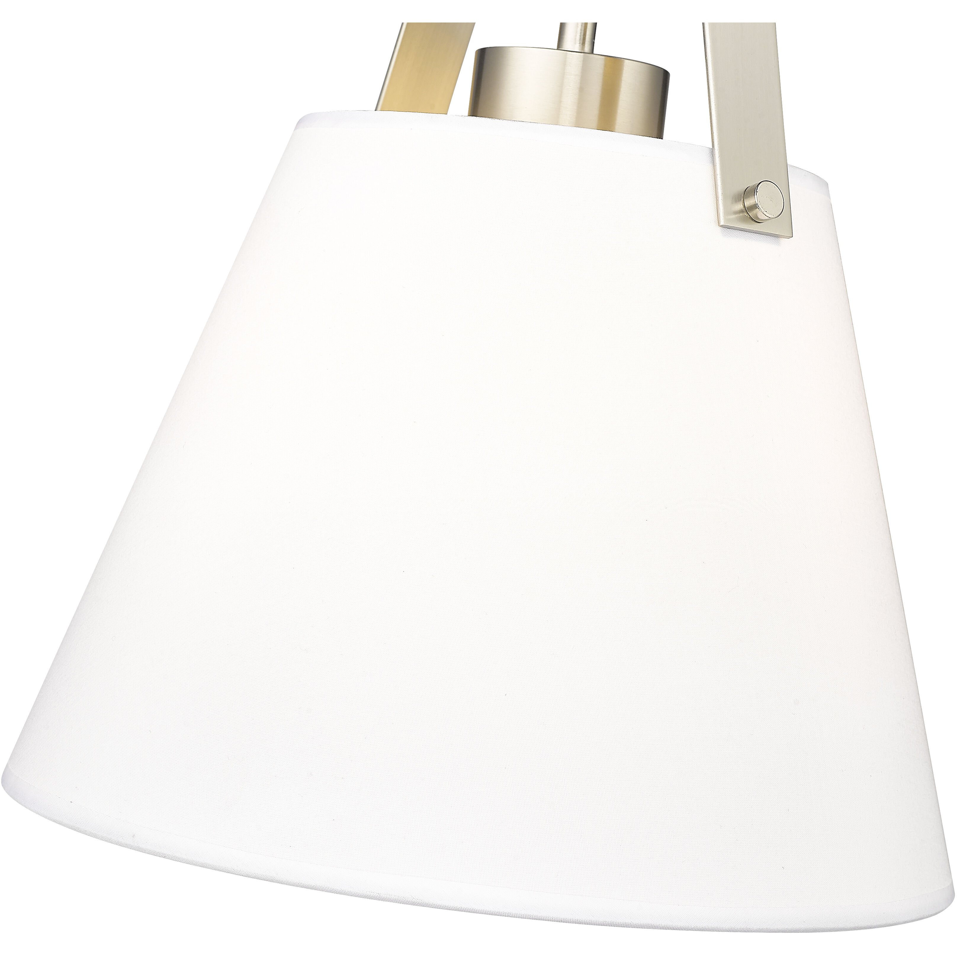 Z-Studio 1 Light 12.5 inch Brushed Nickel Pendant Ceiling Light