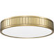 Madison LED 16.5 inch Modern Gold Flush Mount Ceiling Light