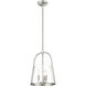 Archis 3 Light 12 inch Brushed Nickel Pendant Ceiling Light