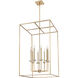 Gaultier 8 Light 24 inch Mondern Gold Chandelier Ceiling Light in Modern Gold