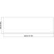 Arlo 3 Light 16 inch Matte White and Rubbed Brass Flush Mount Ceiling Light