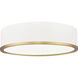 Bradley 1 Light 16.00 inch Flush Mount