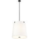 Weston 6 Light 24 inch Matte Black Pendant Ceiling Light