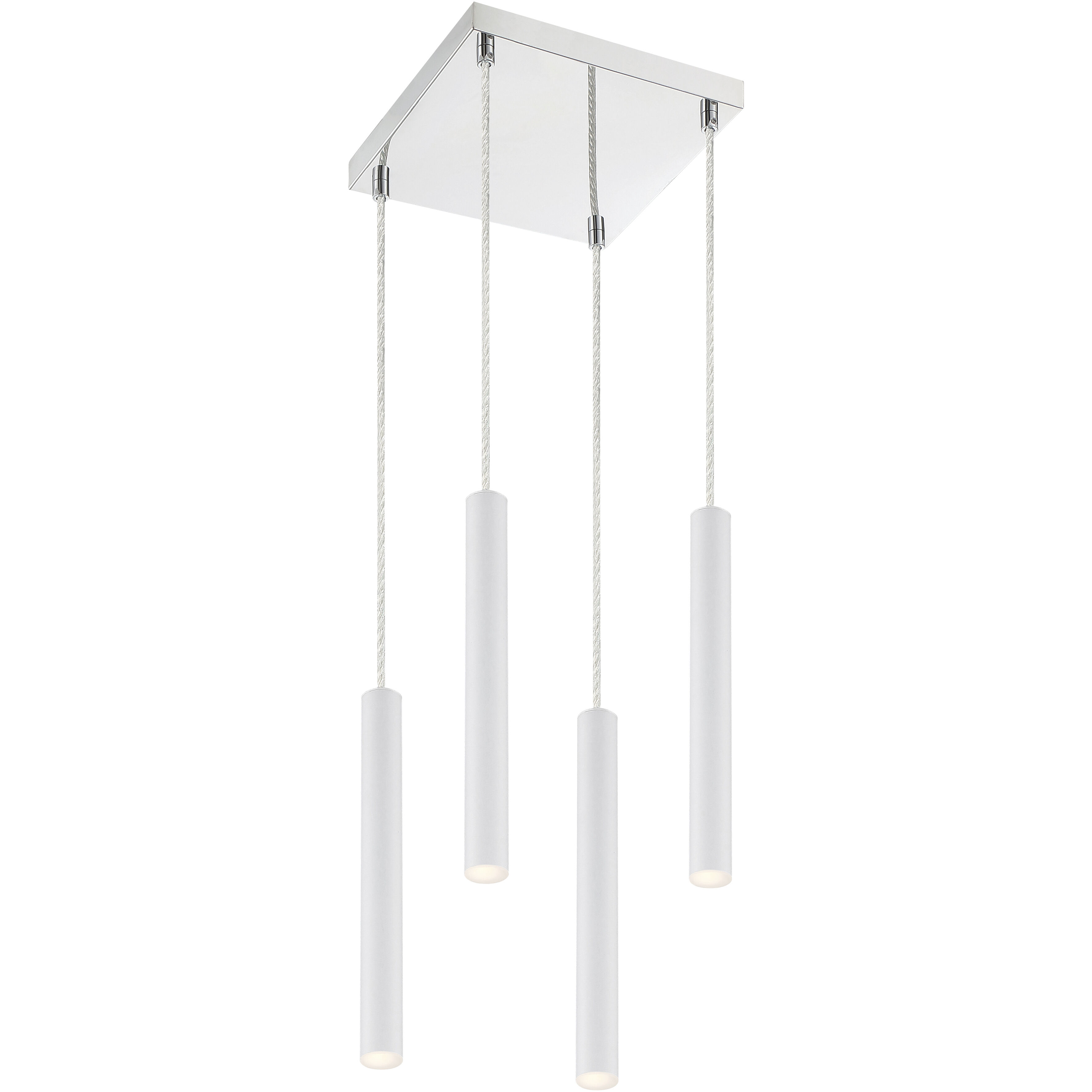 Forest 4 Light 9.50 inch Chandelier