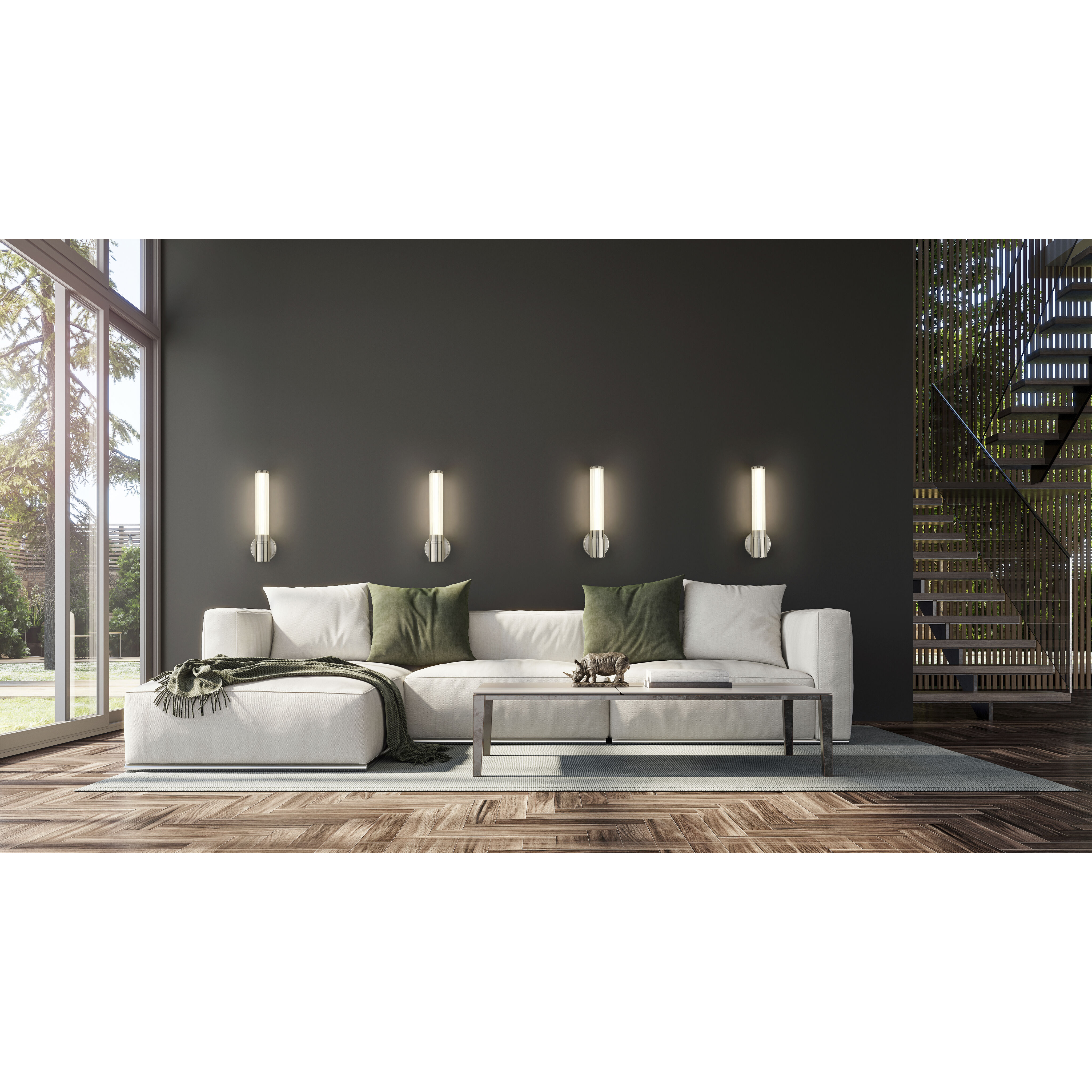 Warwick Wall Sconce Wall Light in Brushed Nickel