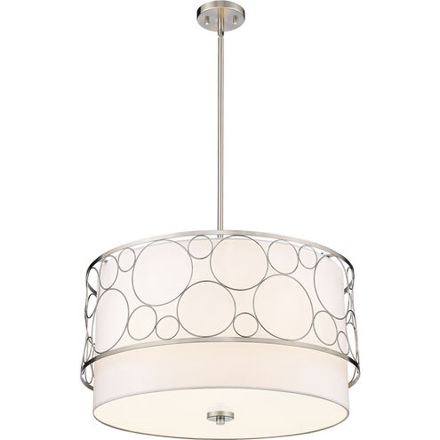 Kendall 4 Light 24 inch Brushed Nickel Chandelier Ceiling Light