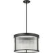 Carnaby 5 Light 18.25 inch Matte Black Pendant Ceiling Light