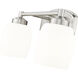 Kendrick 2 Light 14.5 inch Brushed Nickel Bath Vanity Light Wall Light