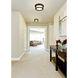 Willow 2 Light 12 inch Bronze Flush Mount Ceiling Light