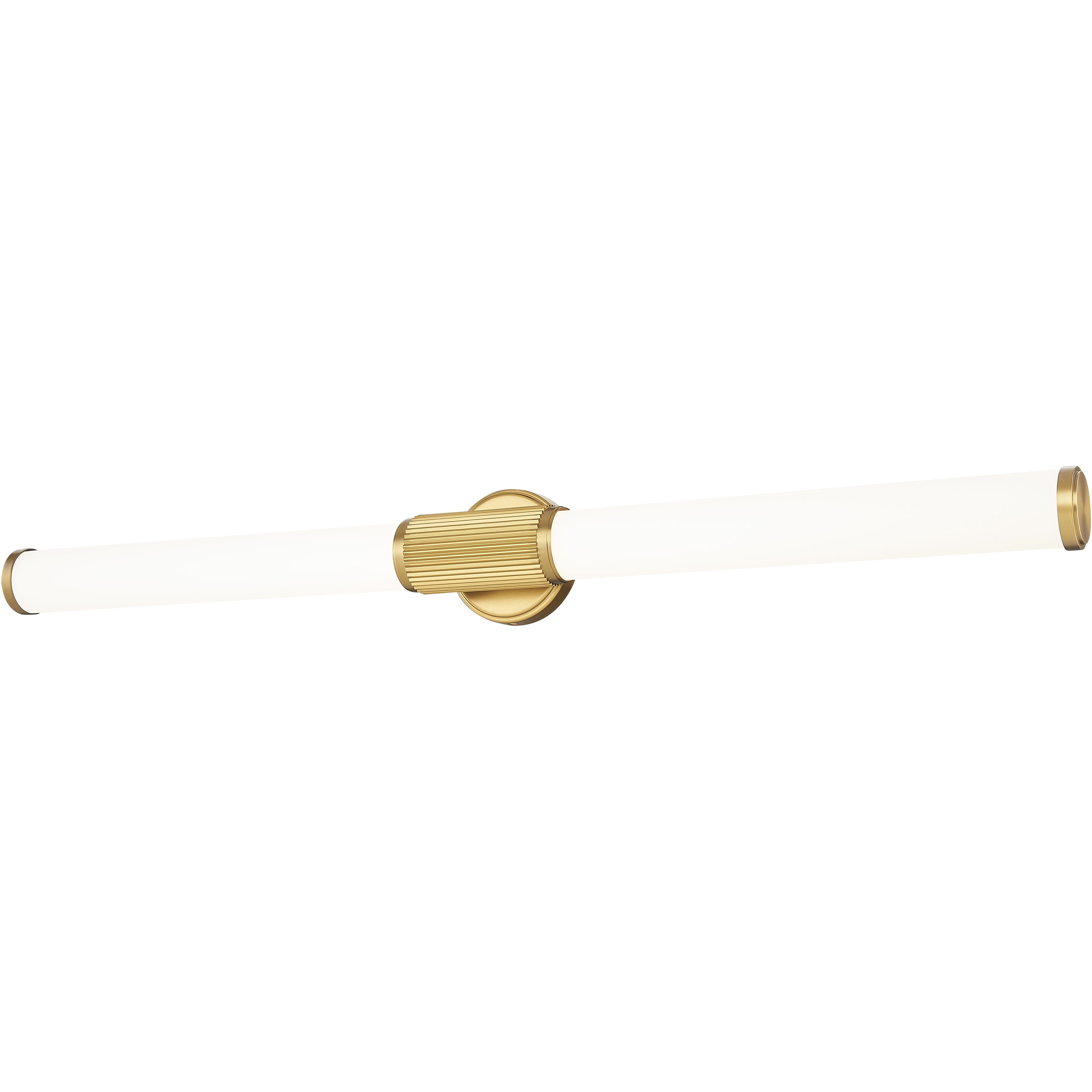 Solange LED 40.5 inch Modern Gold Bath Vanity Wall Light