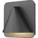 Obelisk LED 6.25 inch Black Outdoor Wall Light