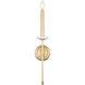 Gaultier 1 Light 4.5 inch Modern Gold Wall Sconce Wall Light