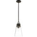 Wentworth 1 Light 7.5 inch Matte Black Pendant Ceiling Light
