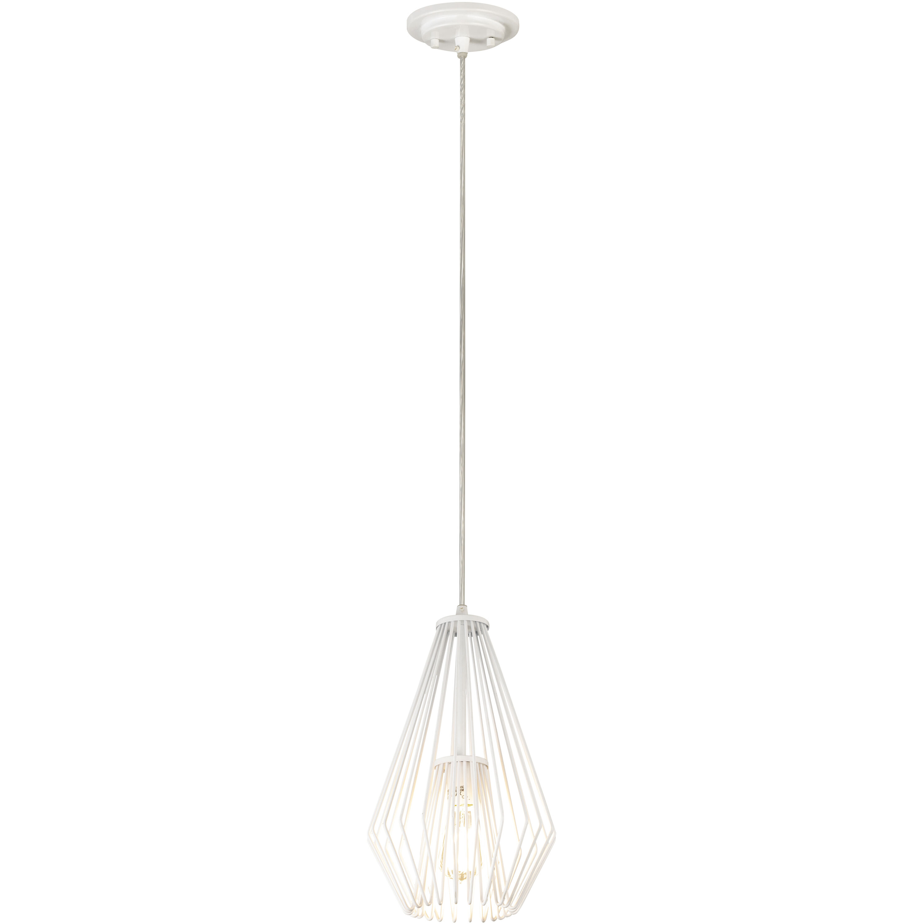 Quintus 1 Light 9.25 inch Gloss White Pendant Ceiling Light