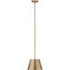 Lilly 1 Light 12 inch Modern Gold Pendant Ceiling Light