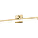 Liam LED 25 inch Modern Gold Vanity Wall Light