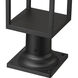 Barwick LED 23.25 inch Black Outdoor Pier Mounted Fixture