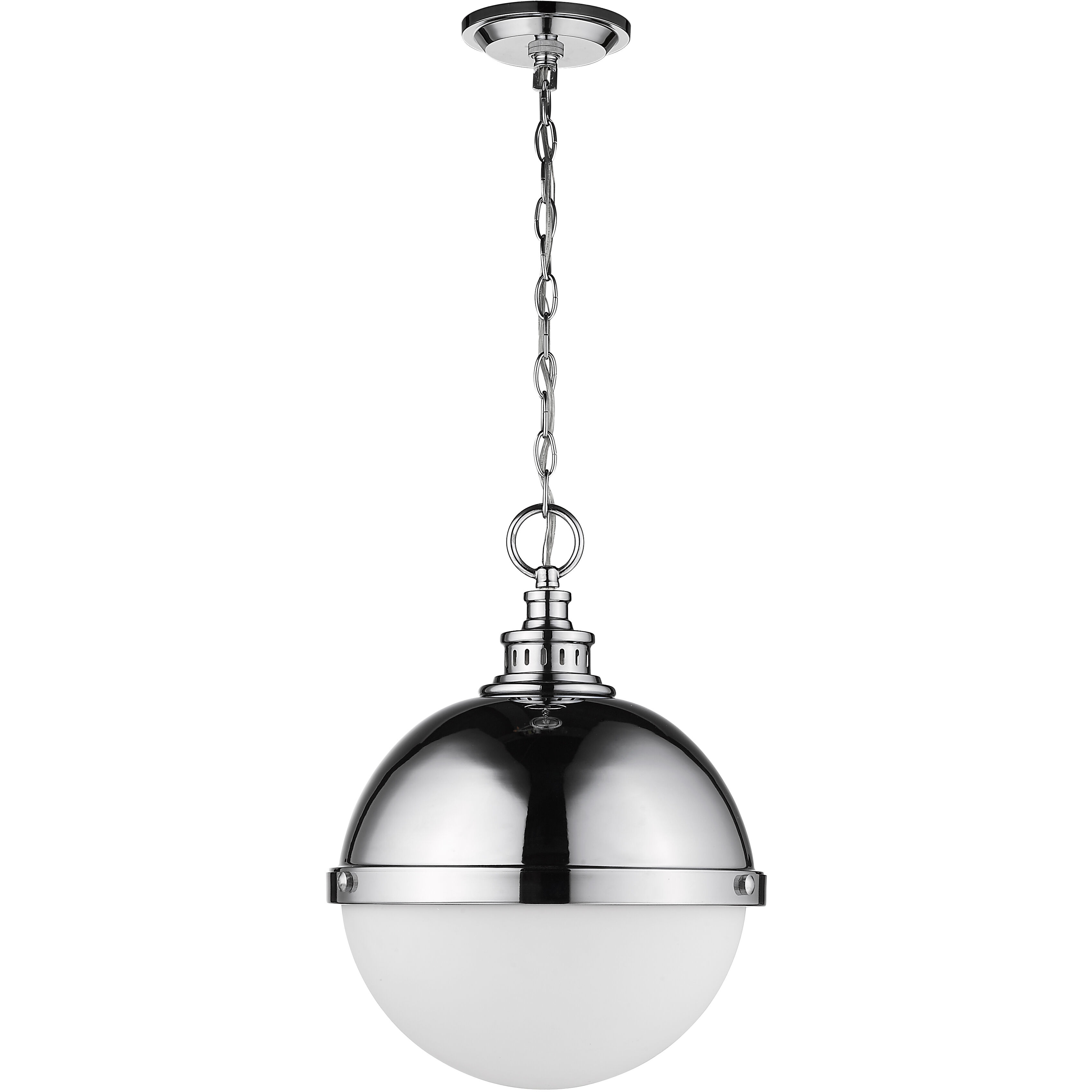 Peyton 2 Light 14.75 inch Chrome Pendant Ceiling Light