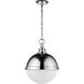 Peyton 2 Light 14.75 inch Chrome Pendant Ceiling Light