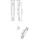 Chase LED 23 inch Brushed Nickel Bath Vanity Light Wall Light