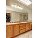 Vaughn 5 Light 40.75 inch Chrome Vanity Wall Light