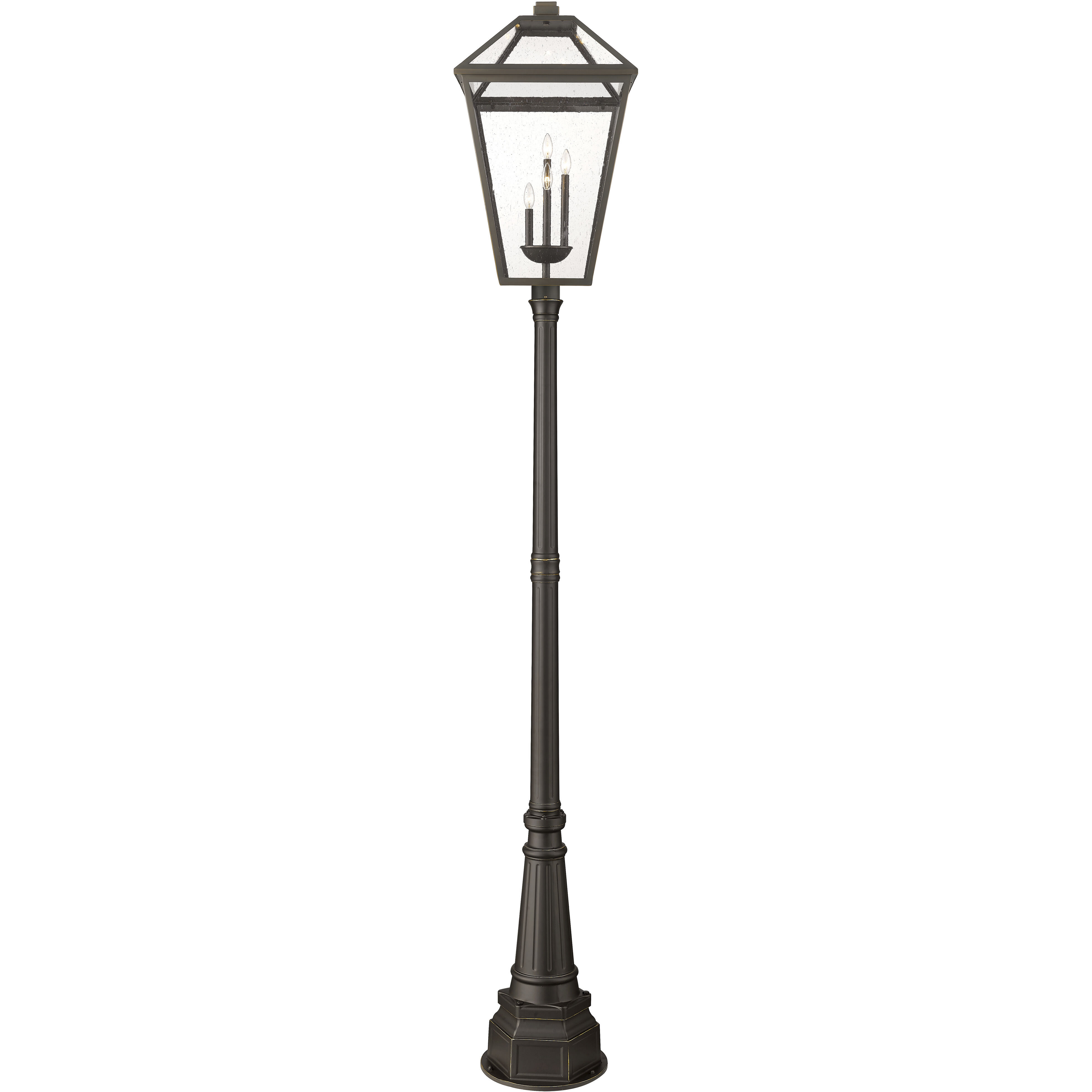 Talbot 4 Light 19.50 inch Post Light & Accessory