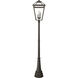 Talbot 4 Light 19.50 inch Post Light & Accessory