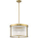 Carnaby 5 Light 18.25 inch Modern Gold Pendant Ceiling Light